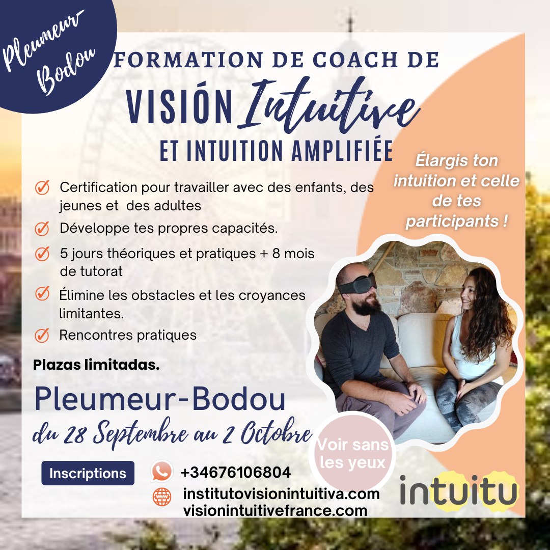 Formation Vision Intuitive — Pleumeur, Bretagne (France), 28 sept-2 oct 2026