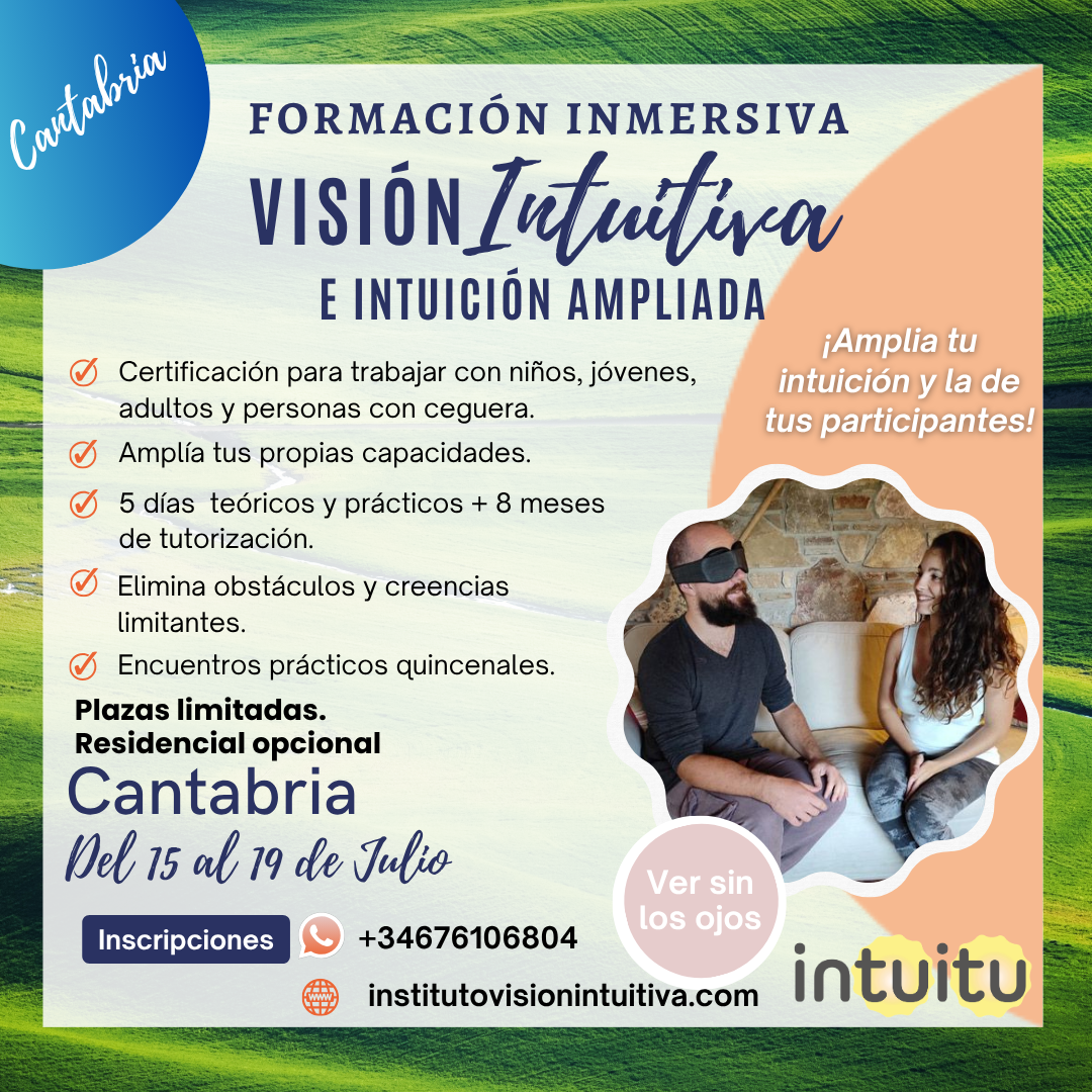 Formación Visión Intuitiva — Cantabria, 15-19 julio 2026
